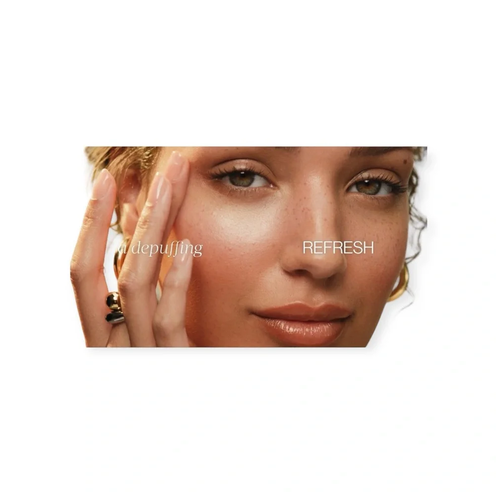 new Tata Harper 𓁹 Brightening Eye Gel 𓁹 Luxury Travel 𓁹 Fresh 𓁹 Hydrate Depuff